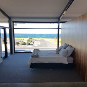 domestic plastering of Torquay beach side homes master suite