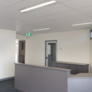 Commercial plastering for Christian College Library Waurn Ponds